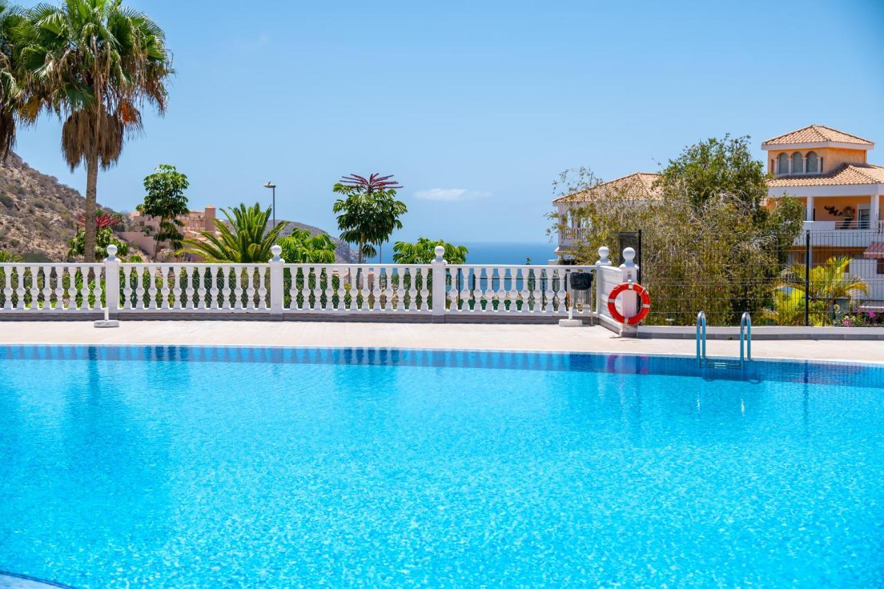 3C Atico Vista Hermosa Wifi Pool,Tennis,Padel,Park Los Cristianos  Exterior foto