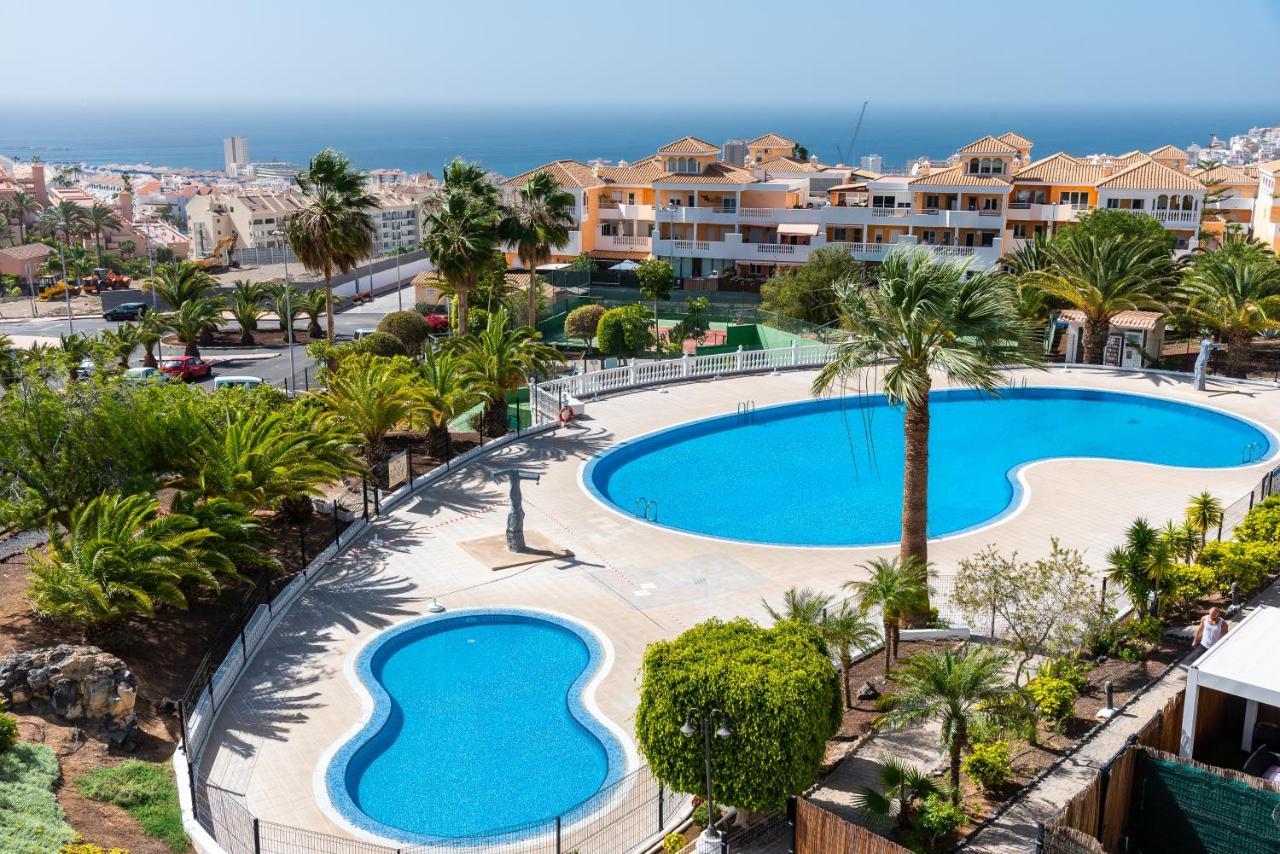 3C Atico Vista Hermosa Wifi Pool,Tennis,Padel,Park Los Cristianos  Exterior foto